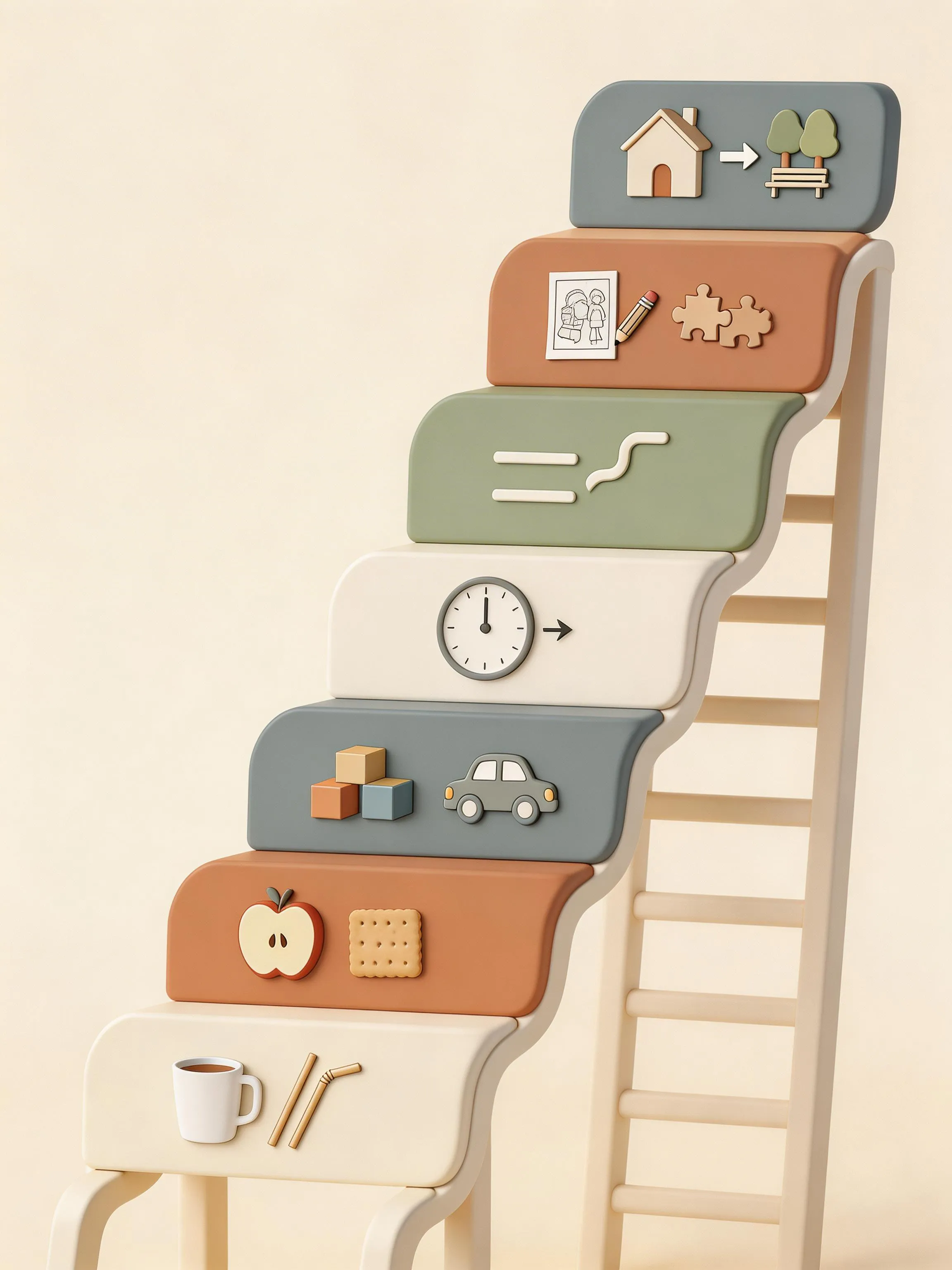 Flexibility ladder showing how transition tolerance grows over time.